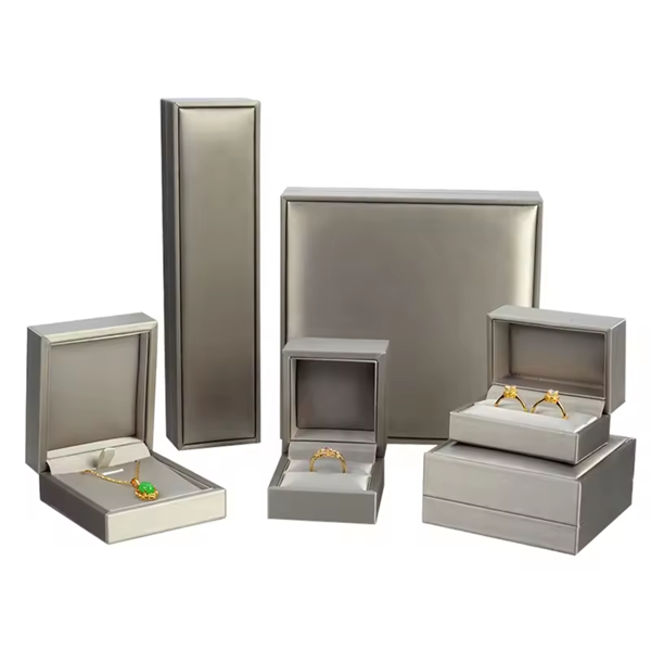 B&M Custom Luxury leatherette jewelry package box